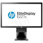 MONITOR HP EliteDisplay E221c 21,5\" LED IPS 16/9 wide 7ms 5000000/1 DisplayPort DVI-D VGA USB D9E49